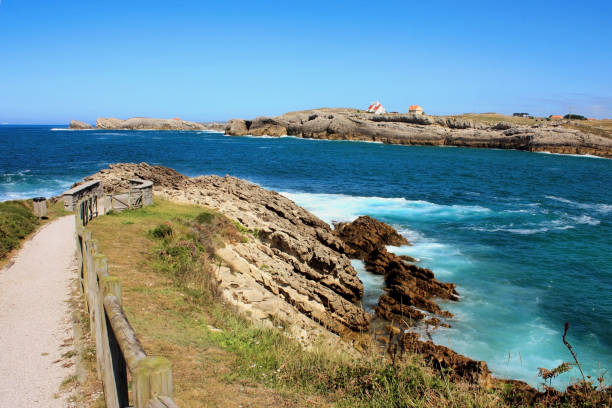istock Atlantic ocean's bluff in Spain, Soto de la Marina 1162645622