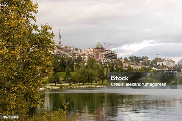 Stmoritz - zdjęcia stockowe i więcej obrazów Dom - Budowla mieszkaniowa - Dom - Budowla mieszkaniowa, Engadyna, Saint Moritz Lake