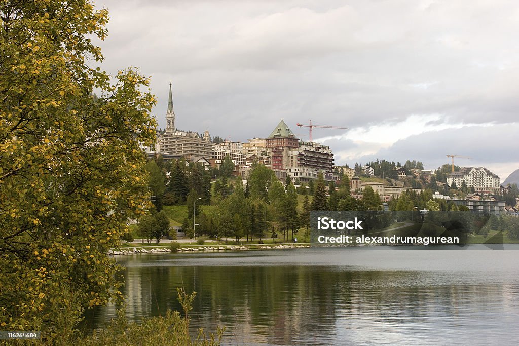 St. Moritz - Foto de stock de Casa royalty-free