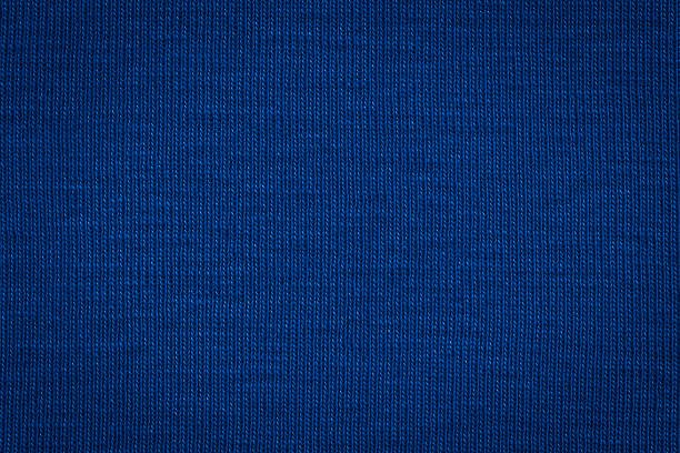 istock Texture of real dark blue knitwear, textile background. 1162647198