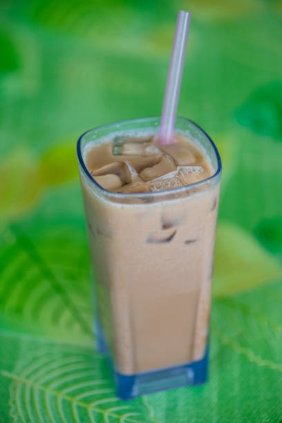 istock Iced coffee in tall glass 1162651543