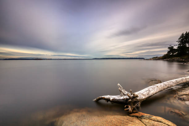 istock long exposure of Caulfeild Park beach, West Vancouver, BC, Canada 1162656791