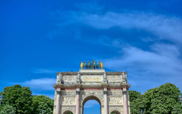 istock Arc de Triomphe du Carrousel located in Paris, France 1162663410
