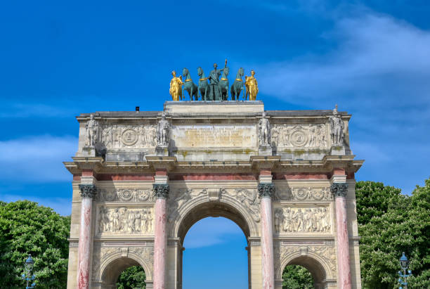 istock Arc de Triomphe du Carrousel located in Paris, France 1162663421