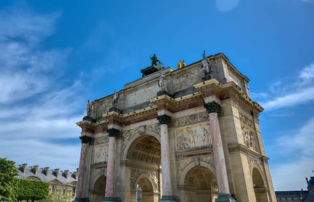 istock Arc de Triomphe du Carrousel located in Paris, France 1162663429