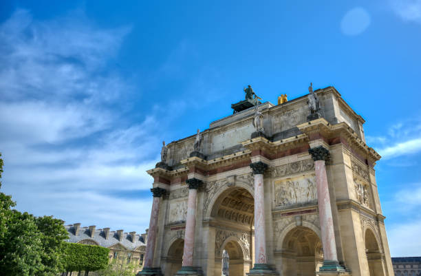 istock Arc de Triomphe du Carrousel located in Paris, France 1162663440