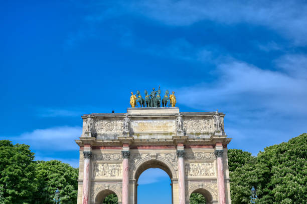 istock Arc de Triomphe du Carrousel located in Paris, France 1162663461