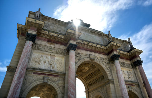 istock Arc de Triomphe du Carrousel located in Paris, France 1162663474