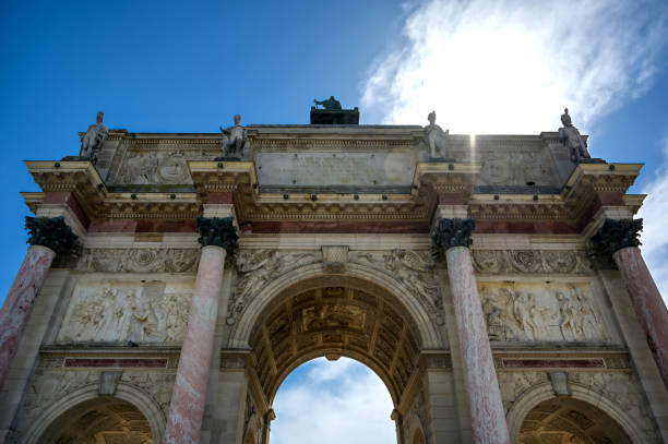 istock Arc de Triomphe du Carrousel located in Paris, France 1162663502