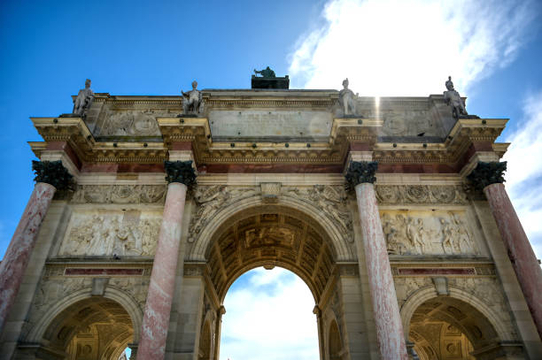 istock Arc de Triomphe du Carrousel located in Paris, France 1162663507