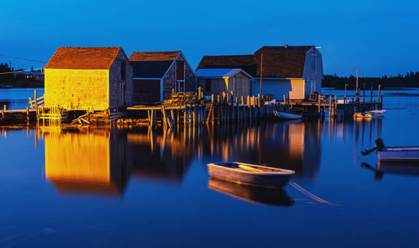 istock Nova Scotian Fishing Village 1162664626