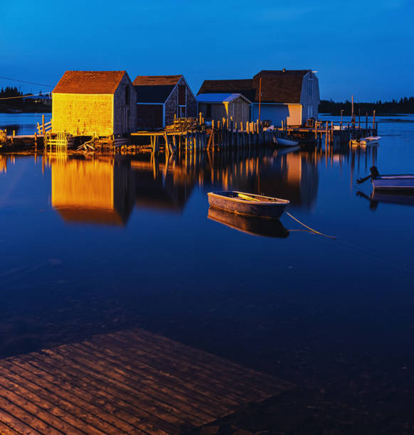 istock Nova Scotian Fishing Village 1162664629