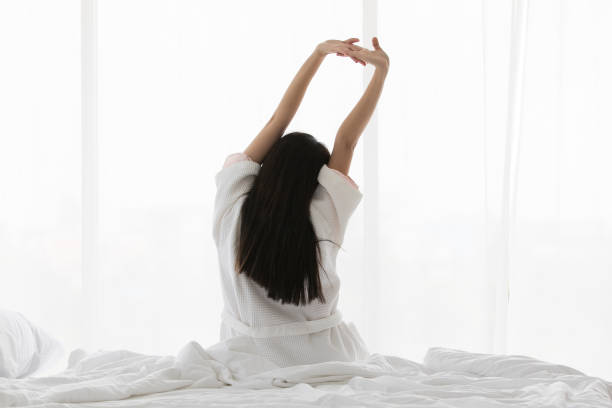 istock Woman on bedroom 1162666795