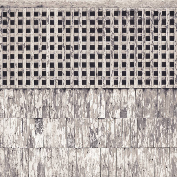 istock old wooden wall and lattice texture background 1162671951