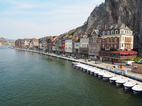 Dinant, a small town of sax next to the most peaceful river in Belgium