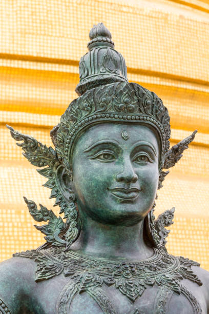 istock Statue at the Golden Mount 1162672791