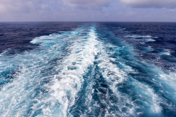 istock Wake of cruise ship 1162672908
