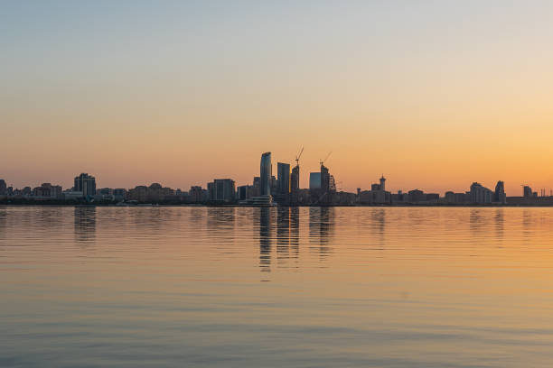 istock Baku Bay at predawn hours 1162675209