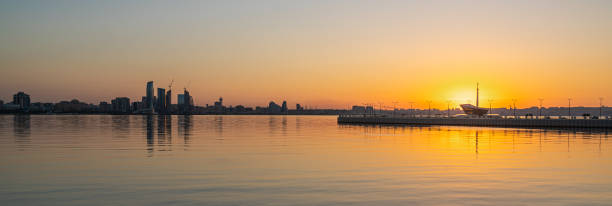 istock Baku Bay at predawn hours 1162675786