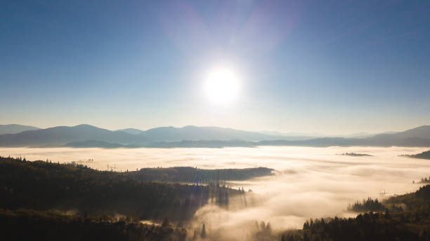 istock Majestic sunrise in the mountains landscape 1162683397