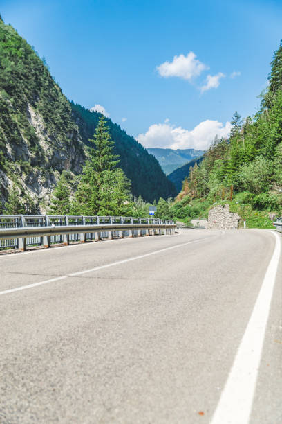 istock view of the speed road mountains on background 1162686580