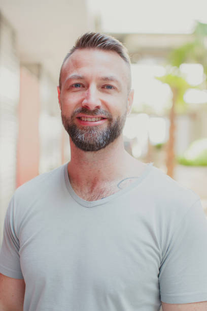 istock Portrait of a Man, Smiling at the Camera 1162690092