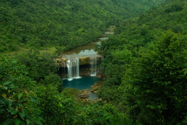 istock Krang Suri Waterfall an arial view,Meghalaya,India 1162691166