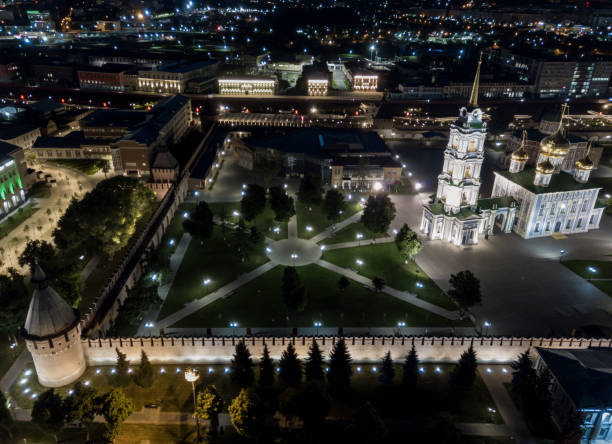 istock Kremlin in Tula. Night photos. 1162693701