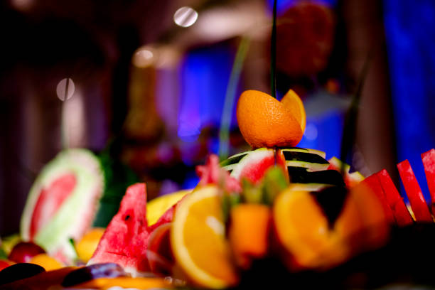istock Colorful tropical fruits 1162702243