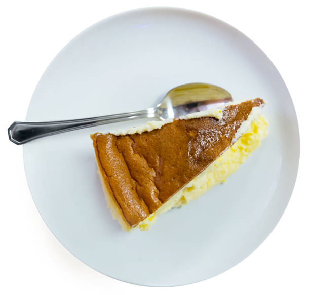 istock Top view of cheesecake 1162712656