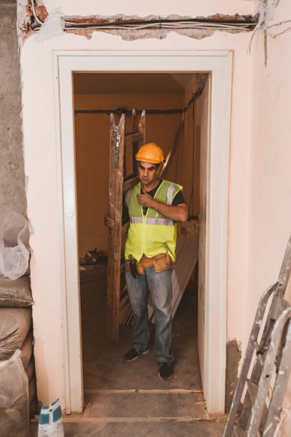 istock Building Contractor at the Building Site 1162712845