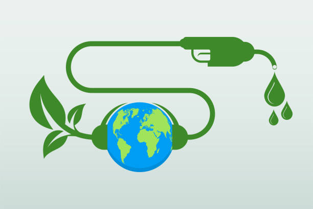 istock International Biodiesel Day.10 August.for Ecology and Environmental Help The World With Eco-Friendly Ideas,Vector Illustration 1162713834