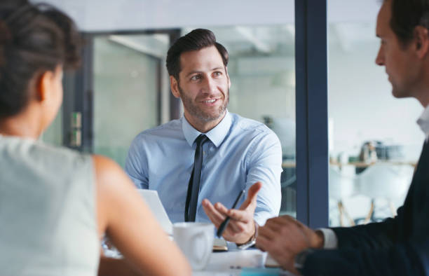 istock Sounds like he has a very bright idea to share 1162720921