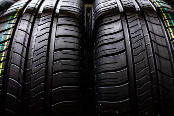 istock Tyres being stored in a garage 1162731110