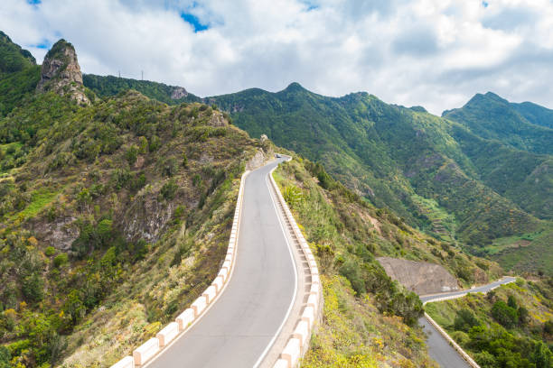 istock sinuous road of anaga valley, tenerife 1162731114
