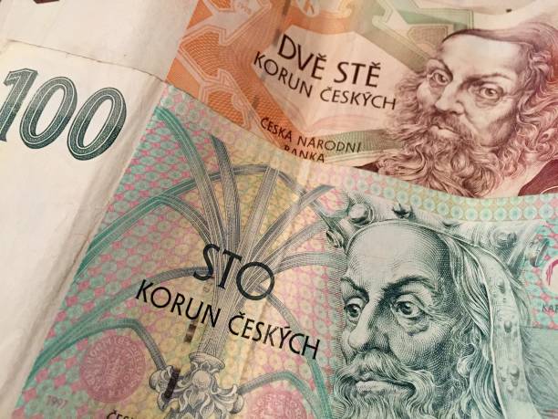 istock Korona Czech currency 1162731681