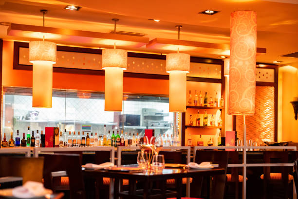 istock Interior of a Fine Dining Indian Restaurant 1162734696