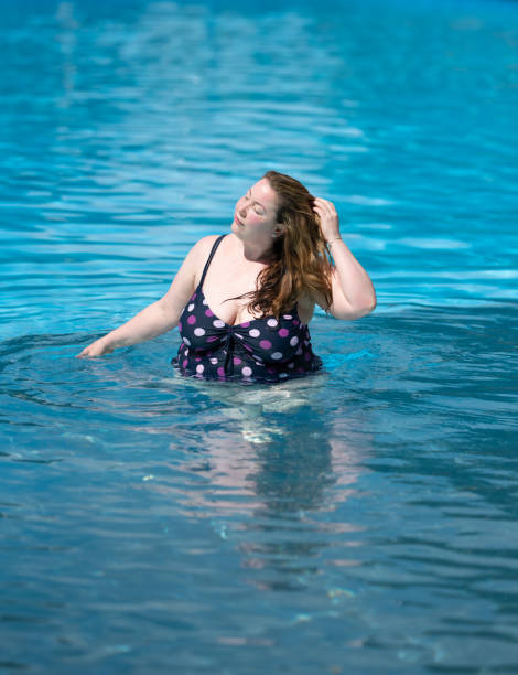 istock Plus Size Swim Wear 1162735091