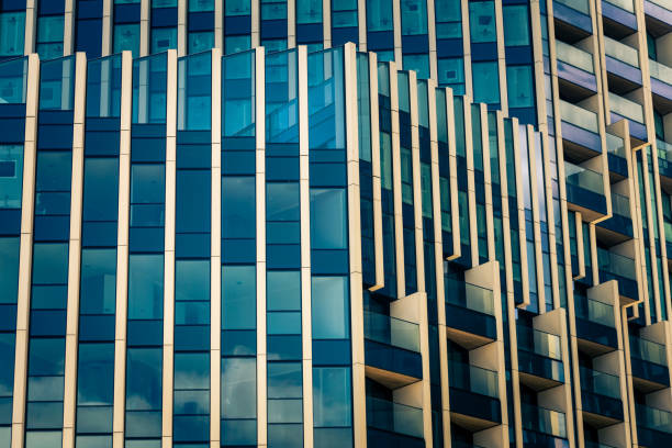 istock Abstract Futuristic Modern Architecture in the City 1162737659