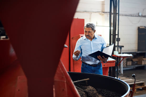 Monitoring the quality of the coffee beans