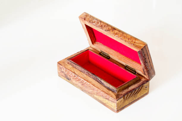 istock Treasure box of pirates. Gift box. 1162741809