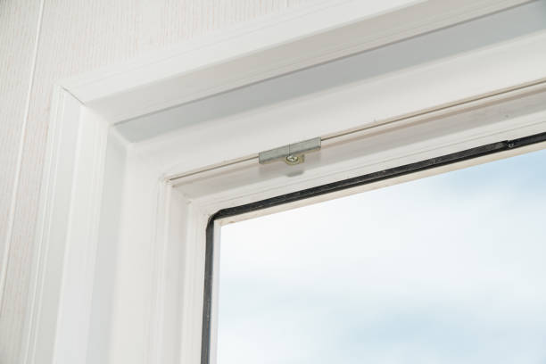 istock Established new white window sill indoors 1162742387