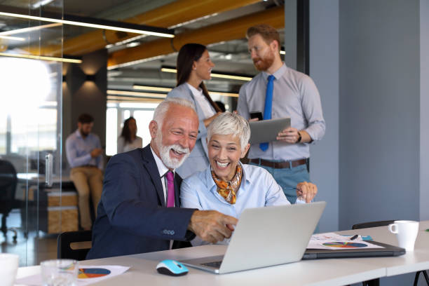 istock Business people at a conference event 1162744554