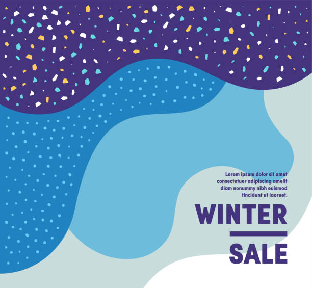 sezonowa sprzedaż uniwersalna firma & web banner design - high capacity magazine stock illustrations