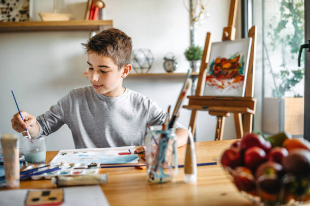 istock He's going to be great artist one day 1162750562