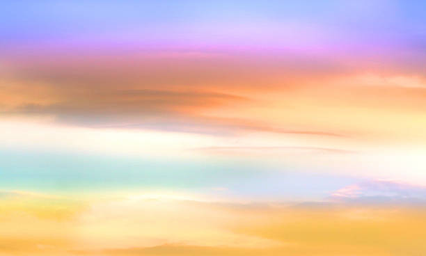 Background of a colorful image of the sky stock photo