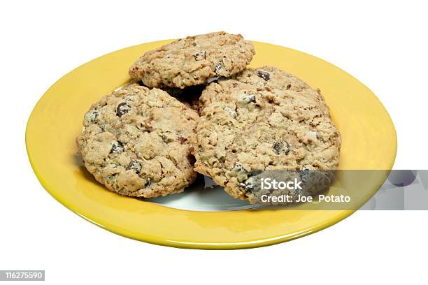 Piatto Di Biscotti - Fotografie stock e altre immagini di Arrangiare - Arrangiare, Biscotto con gocce di cioccolato, Biscotto secco