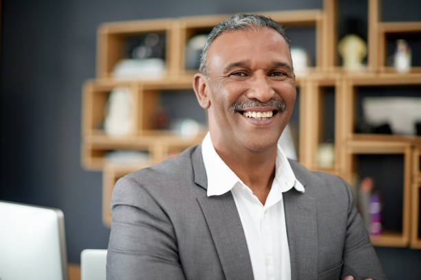 istock He's having a great day at the office today 1162756402