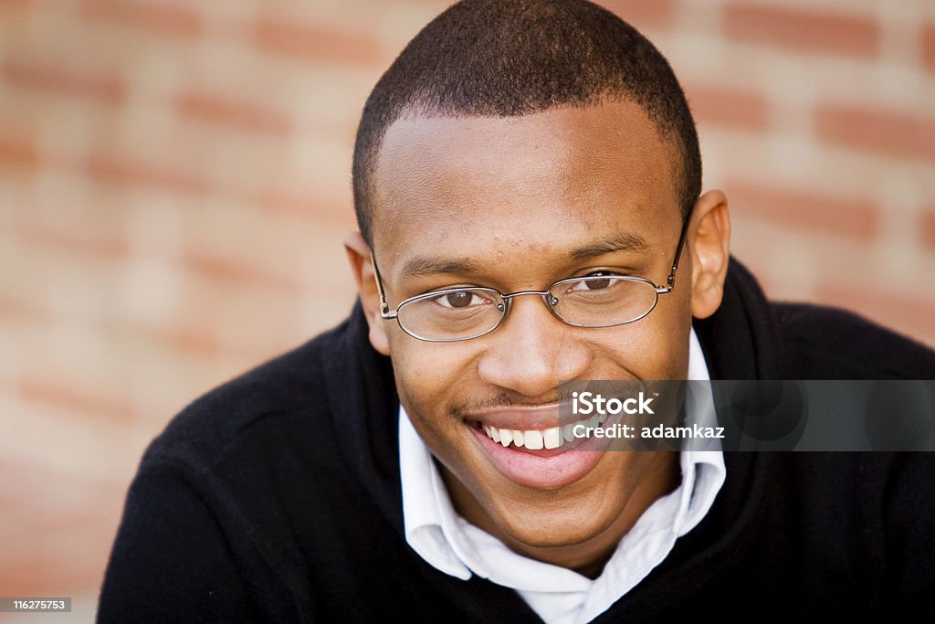 Young man's portrait Young African American man, posing for the camera 20-24 Years Stock Photo