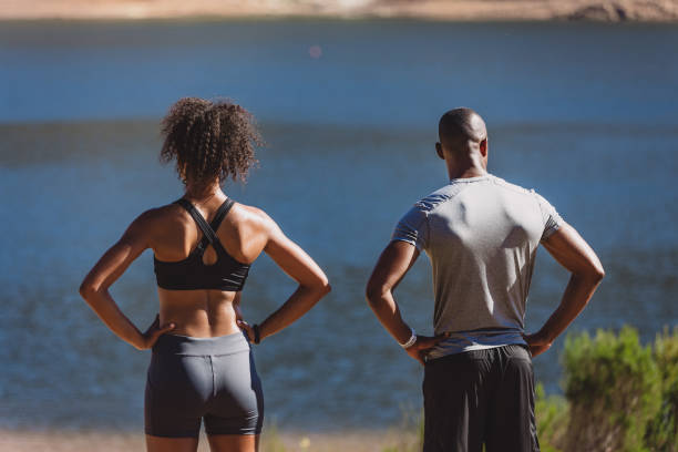 istock This view is as beautiful as our fitness journey 1162769926